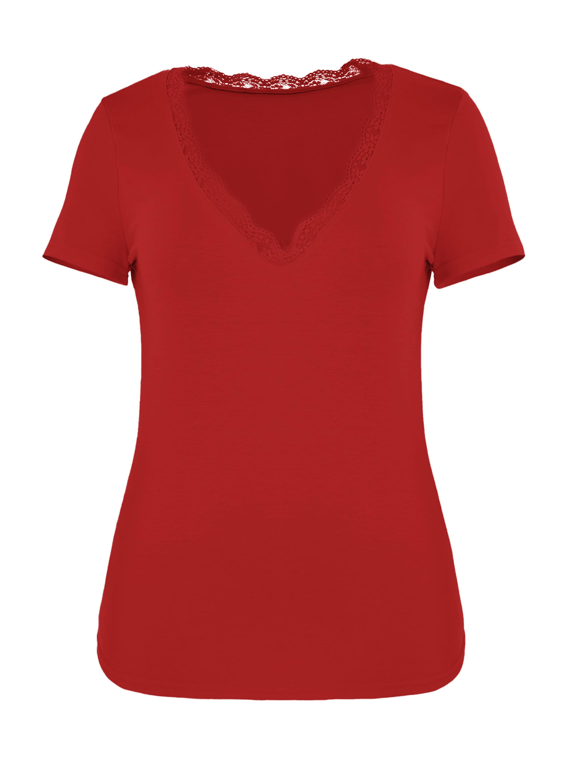 T-shirt Imily Bela en rouge : devant