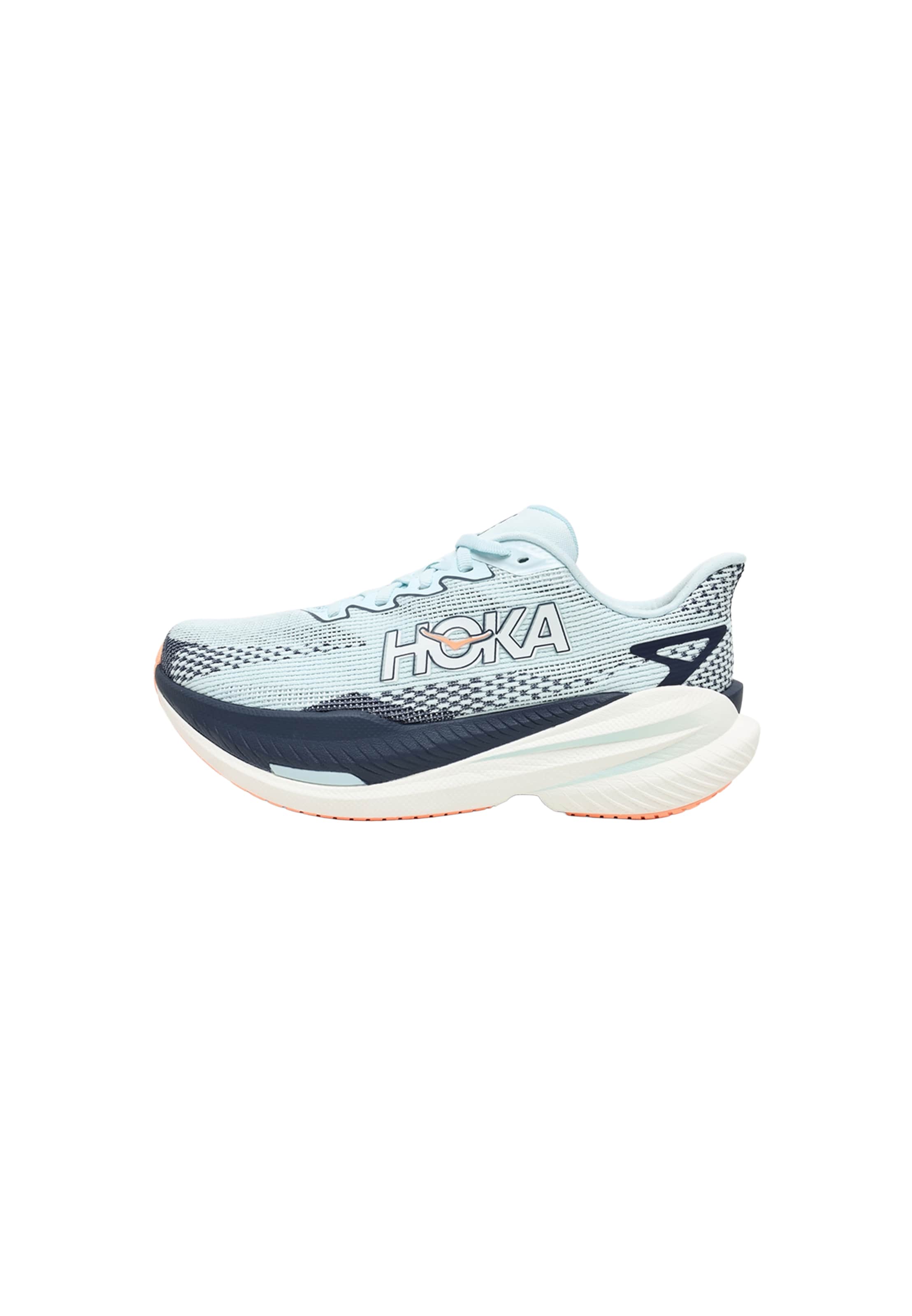 HOKA Παπούτσι για τρέξιμο 'MACH X 3' σε μπλε: μπροστά
