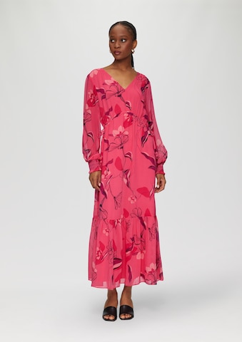 Robe s.Oliver BLACK LABEL en rose : devant
