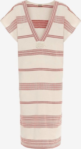 Ikigai the City - Vestido en rojo: frente