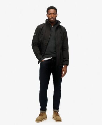 Veste mi-saison Superdry en noir