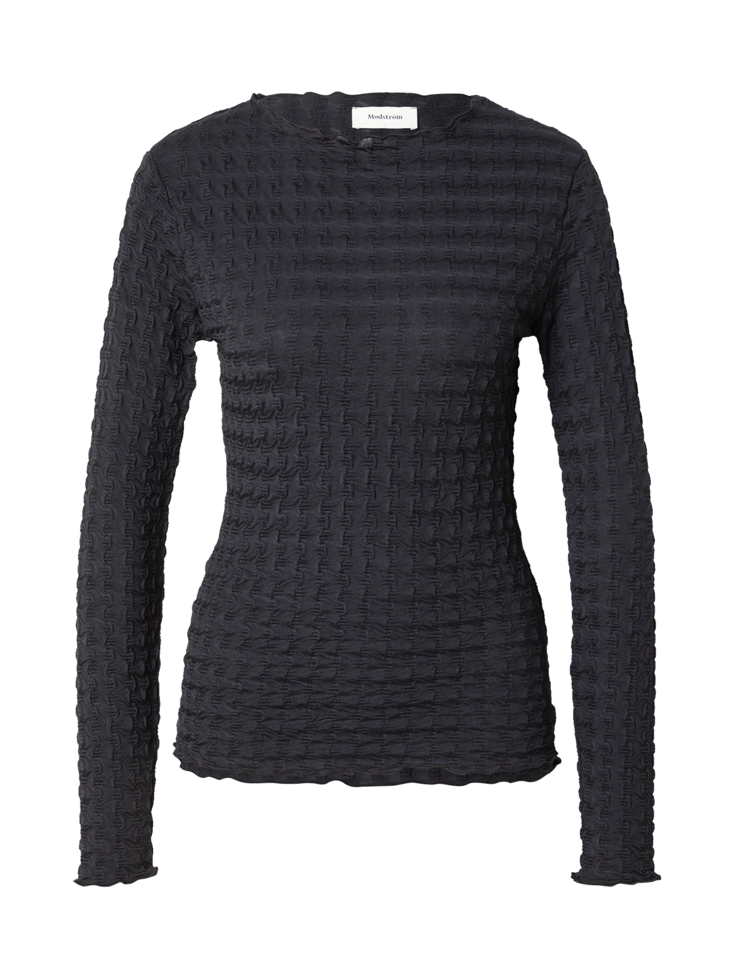 modström Shirt 'Kimora' in Zwart: voorkant