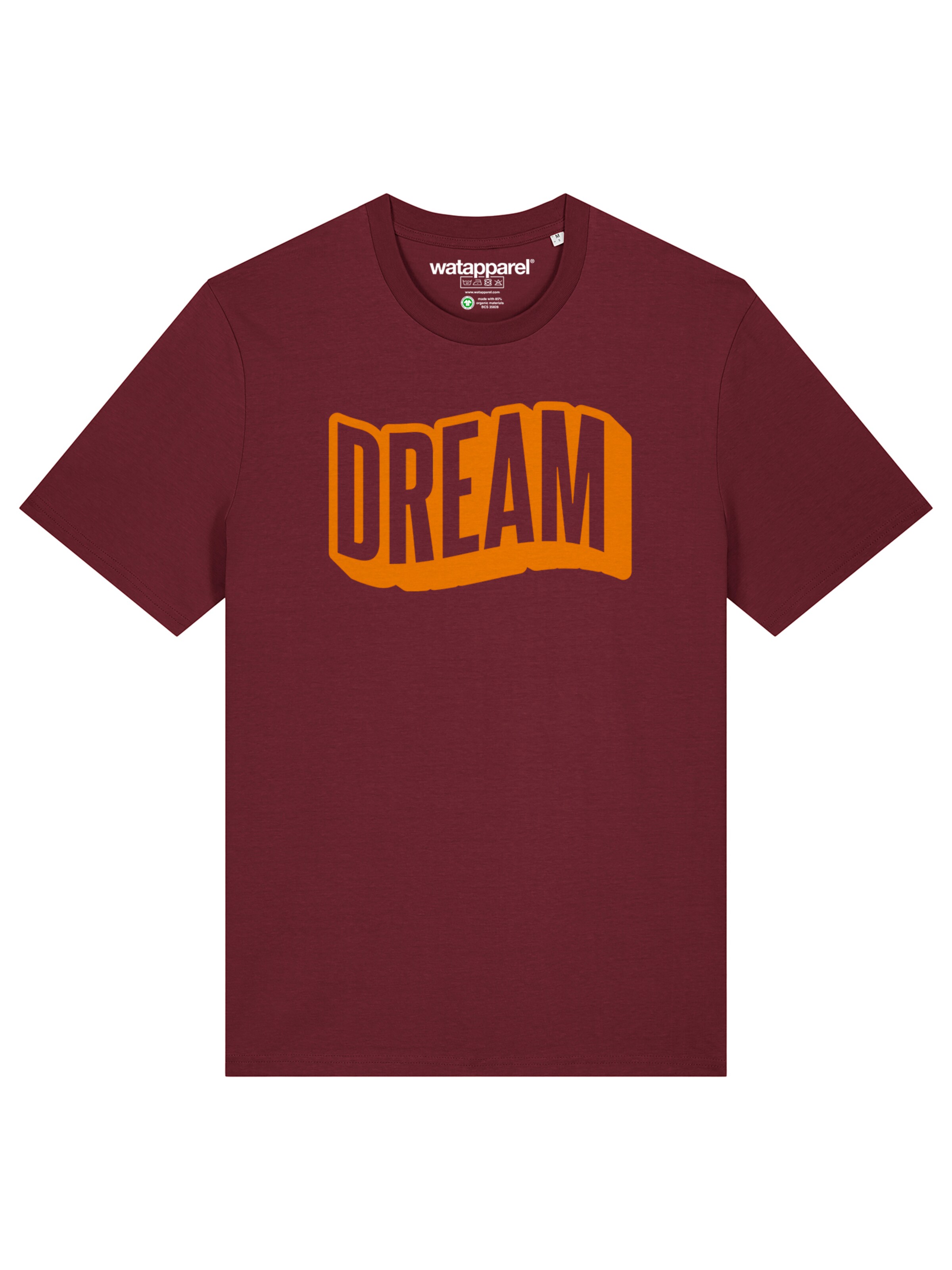 Watapparel Shirt 'Dream' in Rood: voorkant