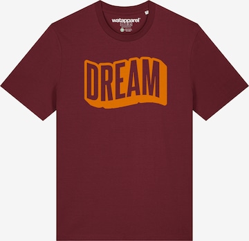 Watapparel T-Shirt 'Dream' in Rot: Vorderseite