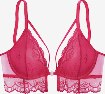 LASCANA Kolmio Rintaliivi värissä vaaleanpunainen: etupuoli