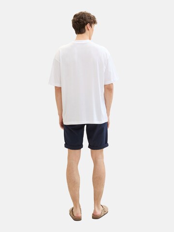 TOM TAILOR DENIM Slimfit Shorts in Blau