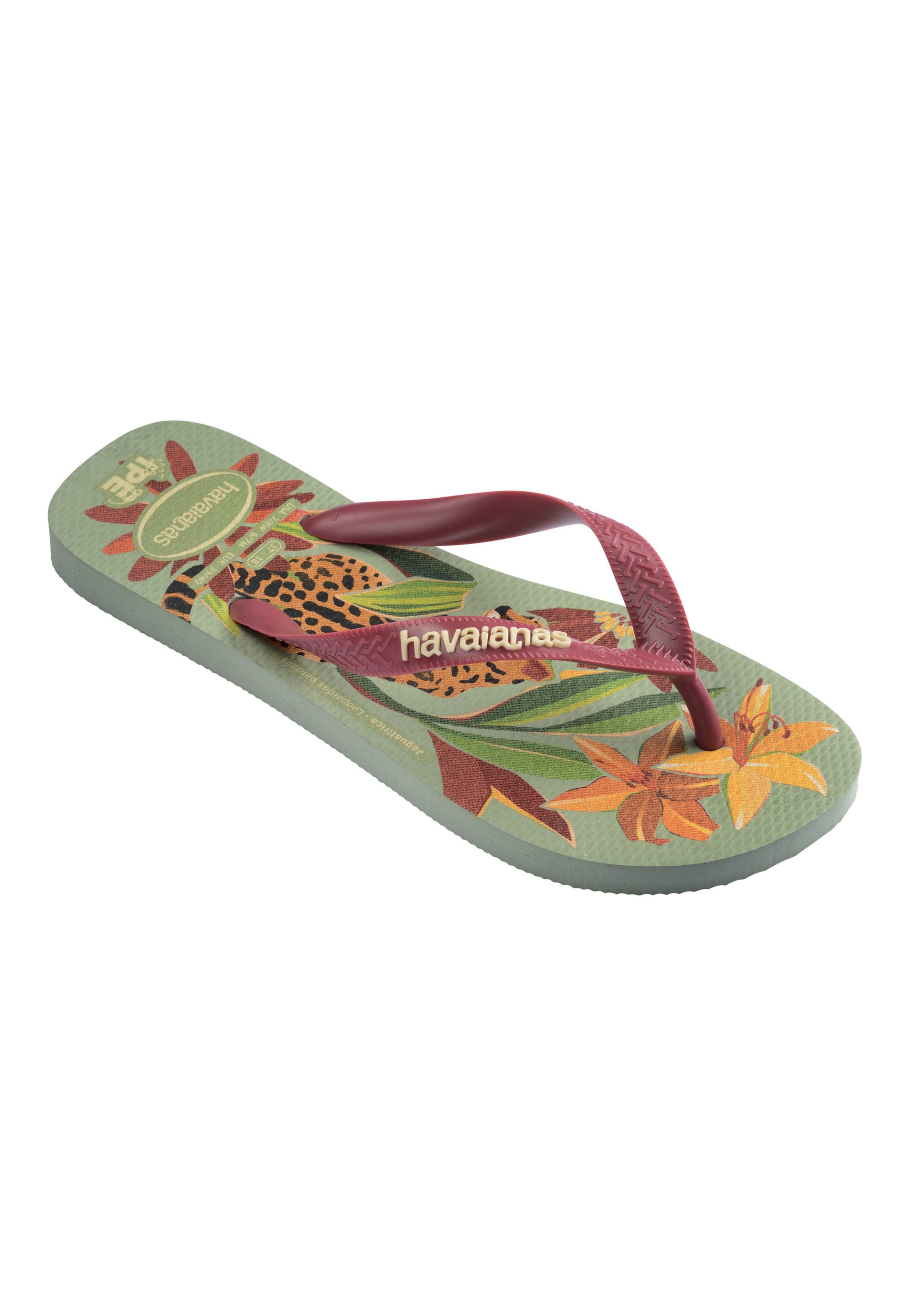 HAVAIANAS - Sandalias de dedo 'Ipe' en rojo