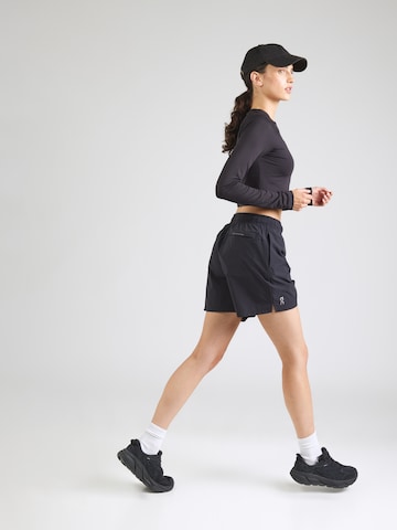Regular Pantalon de sport On en noir