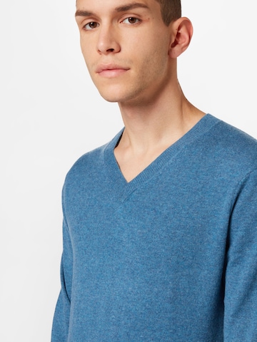 Pure Cashmere NYC Pullover in Blau