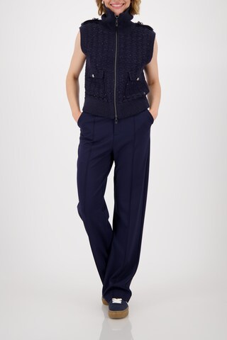 monari Strickweste in Blau