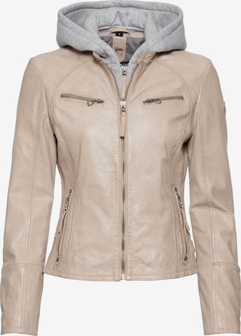 Gipsy Between-Season Jacket in Beige: front