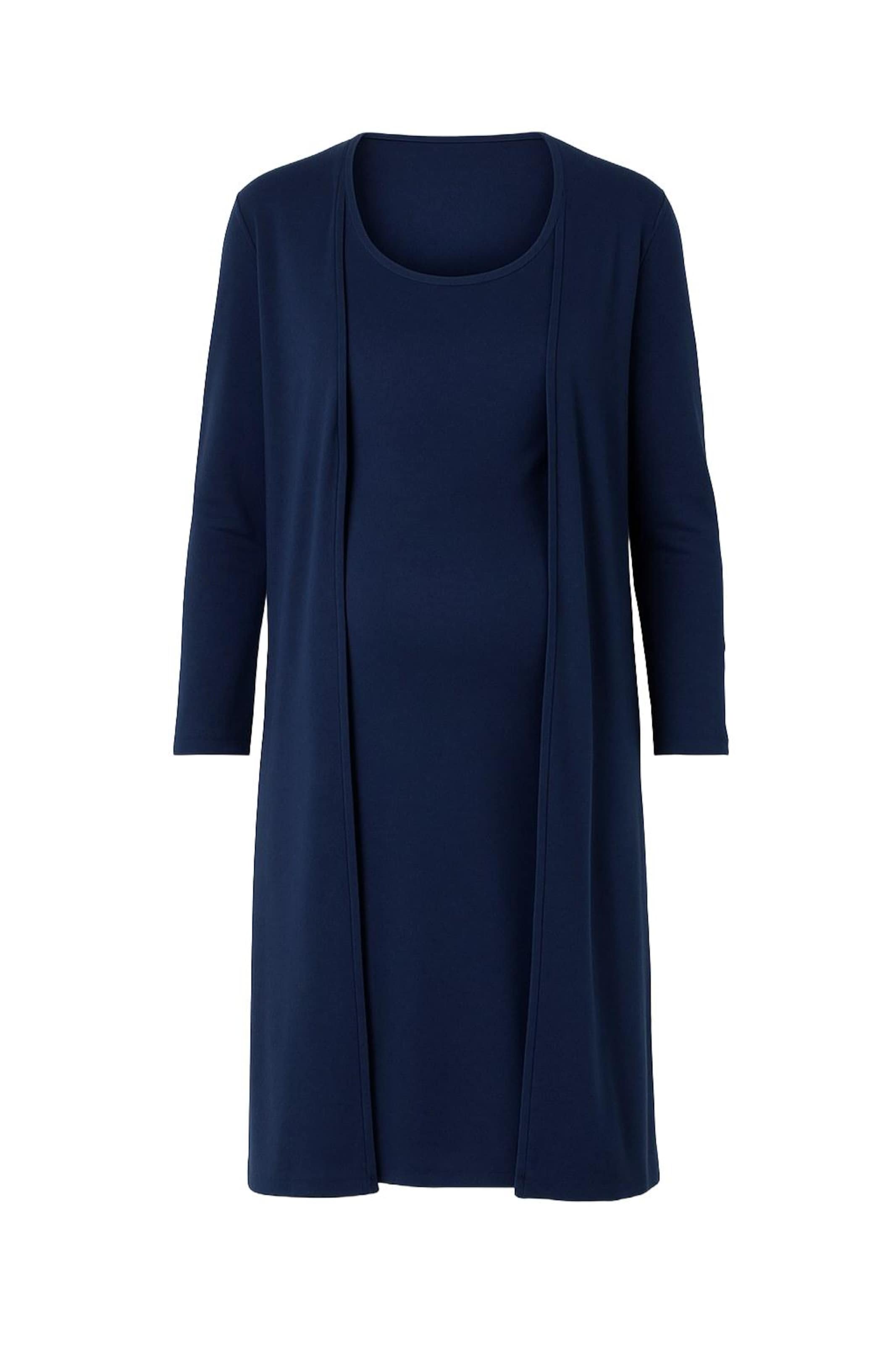 LYN MAMA Kleid in Blau: Vorderseite