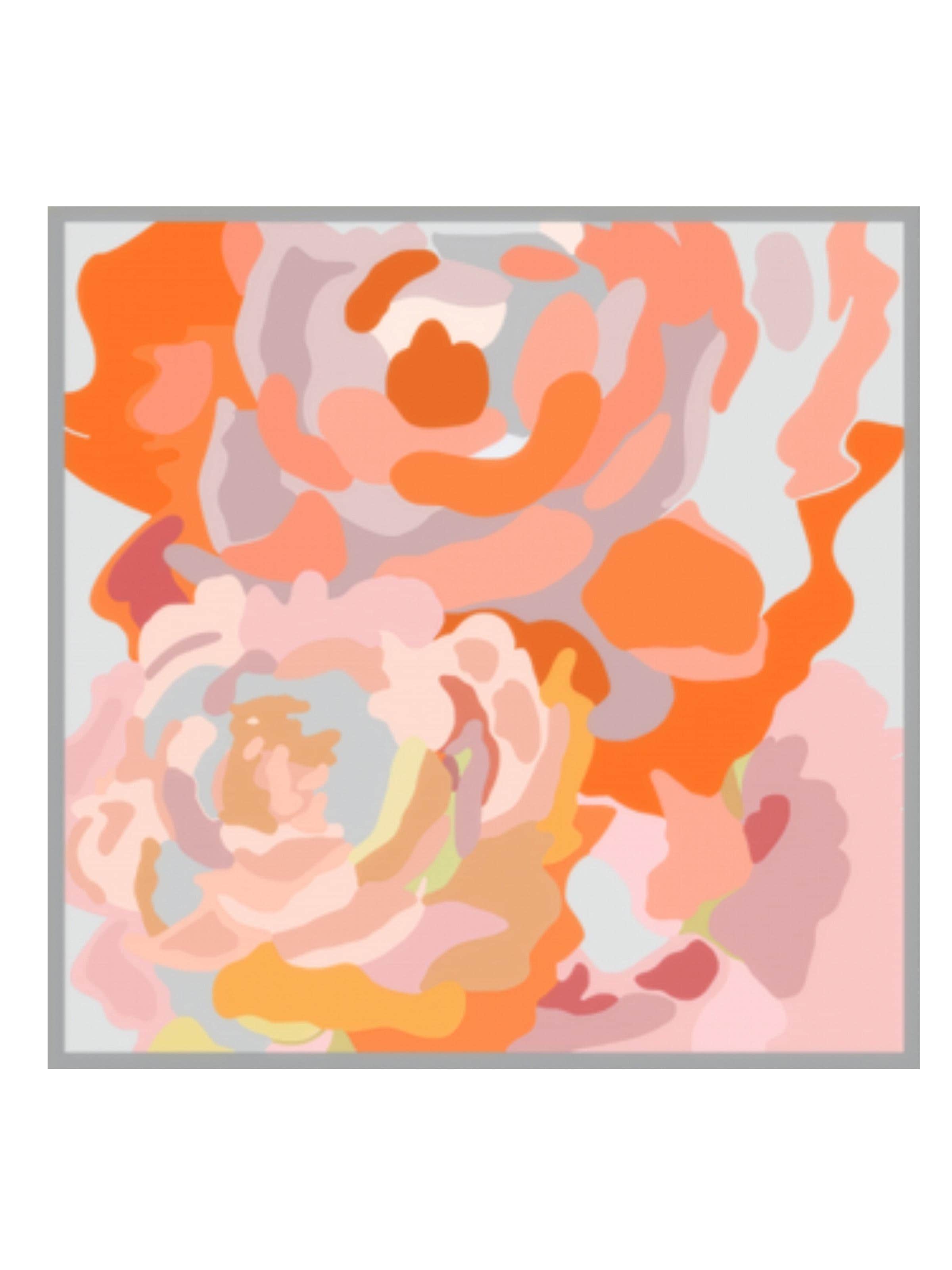 Sciarpa 'Premium' di MayTree in arancione: frontale