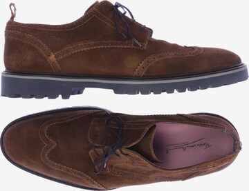 Floris van Bommel Halbschuh 47 in Braun: Vorderseite