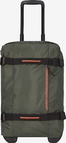 Borsa da viaggio di American Tourister in verde: frontale