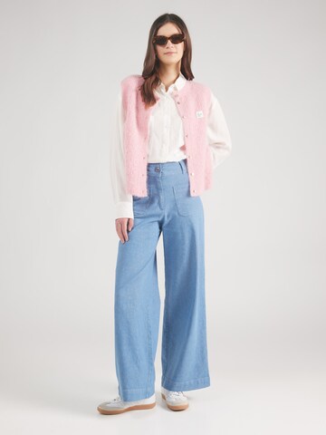 sessun Wide Leg Hose in Blau