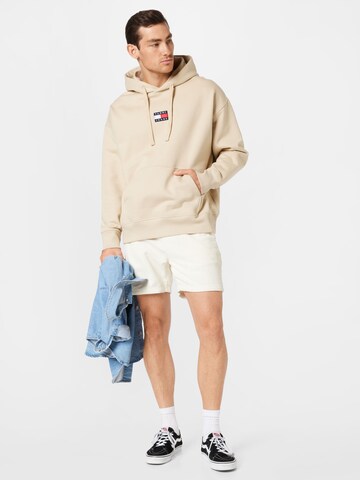 Sweat-shirt Tommy Jeans en beige