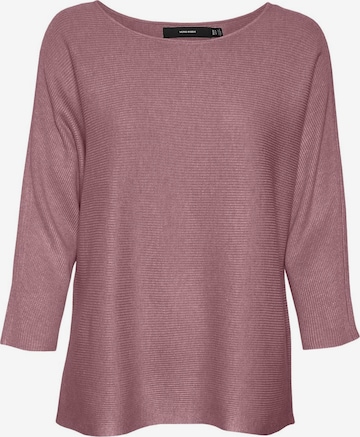 VERO MODA Trui 'NORA' in Roze: voorkant