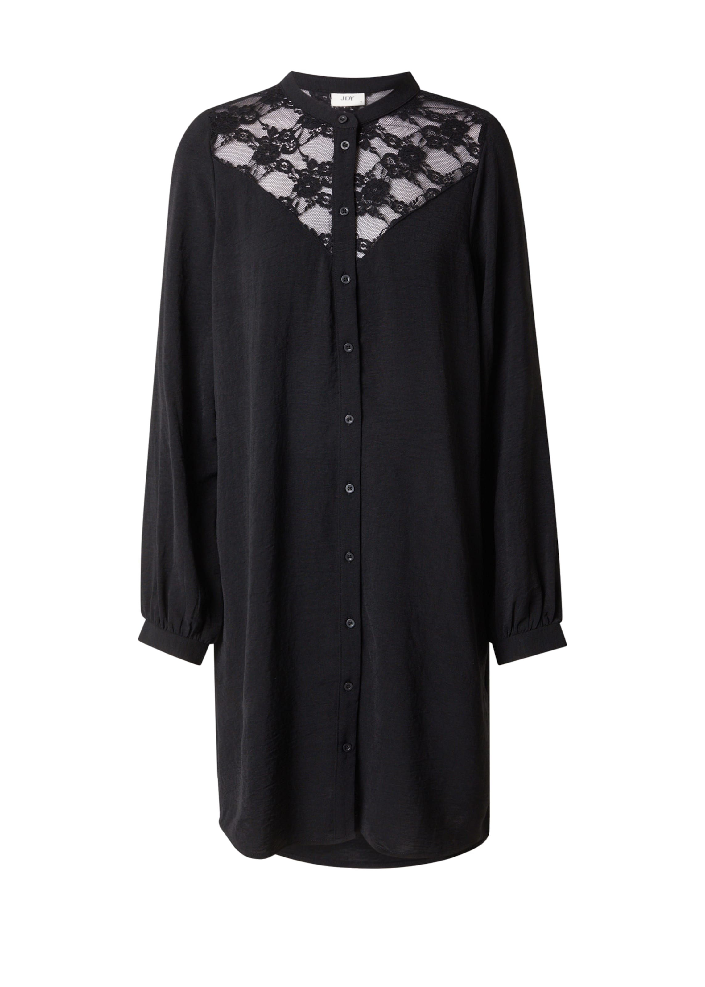 JDY Košeľové šaty 'JDYLion' - Čierna: predná strana