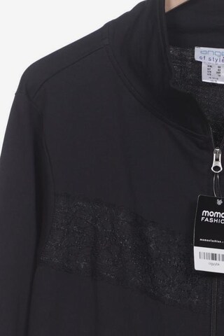 Angel of Style Sweatshirt & Zip-Up Hoodie in 5XL in Black