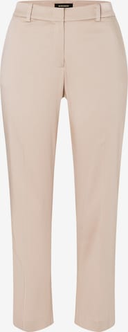 MORE & MORE Regular Chino Pants in Beige: front