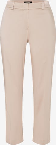 Regular Pantalon chino MORE & MORE en beige : devant