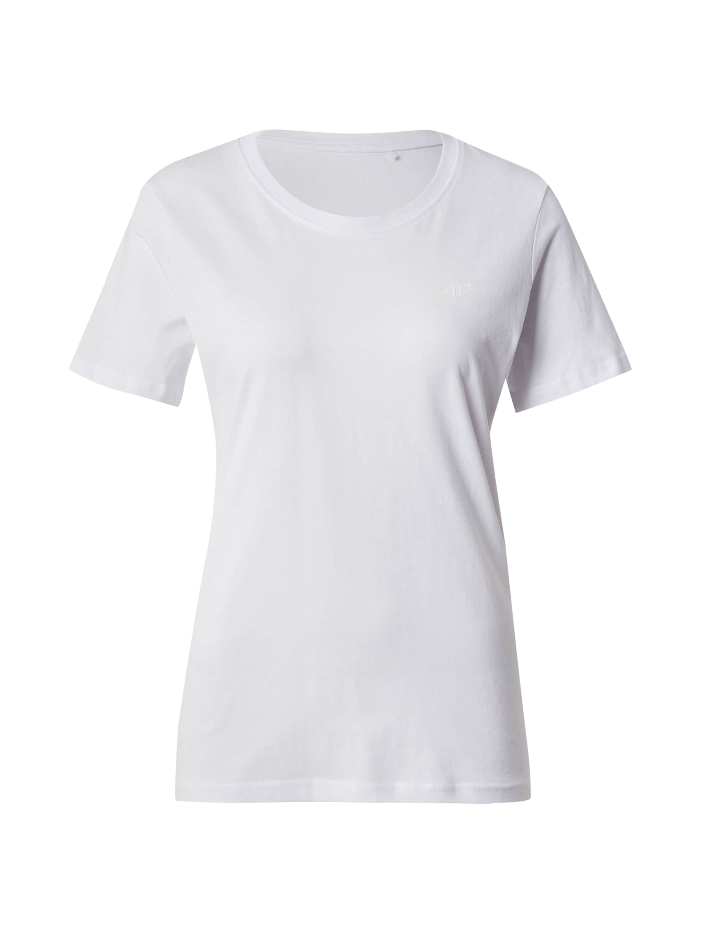 balts 4F Sporta krekls: no priekšpuses