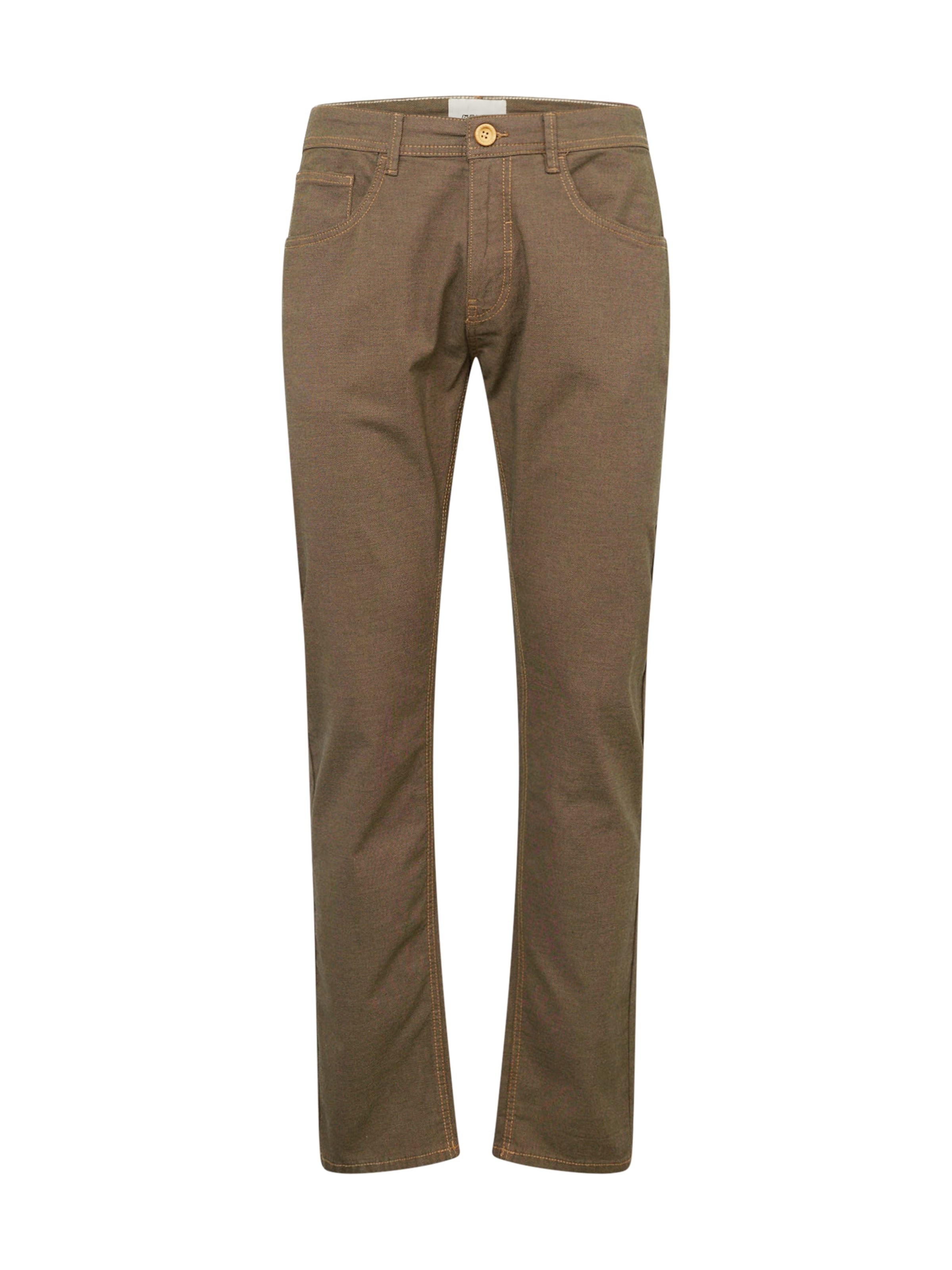 BLEND Слим Штаны 'Edford' в Коричневый: спереди