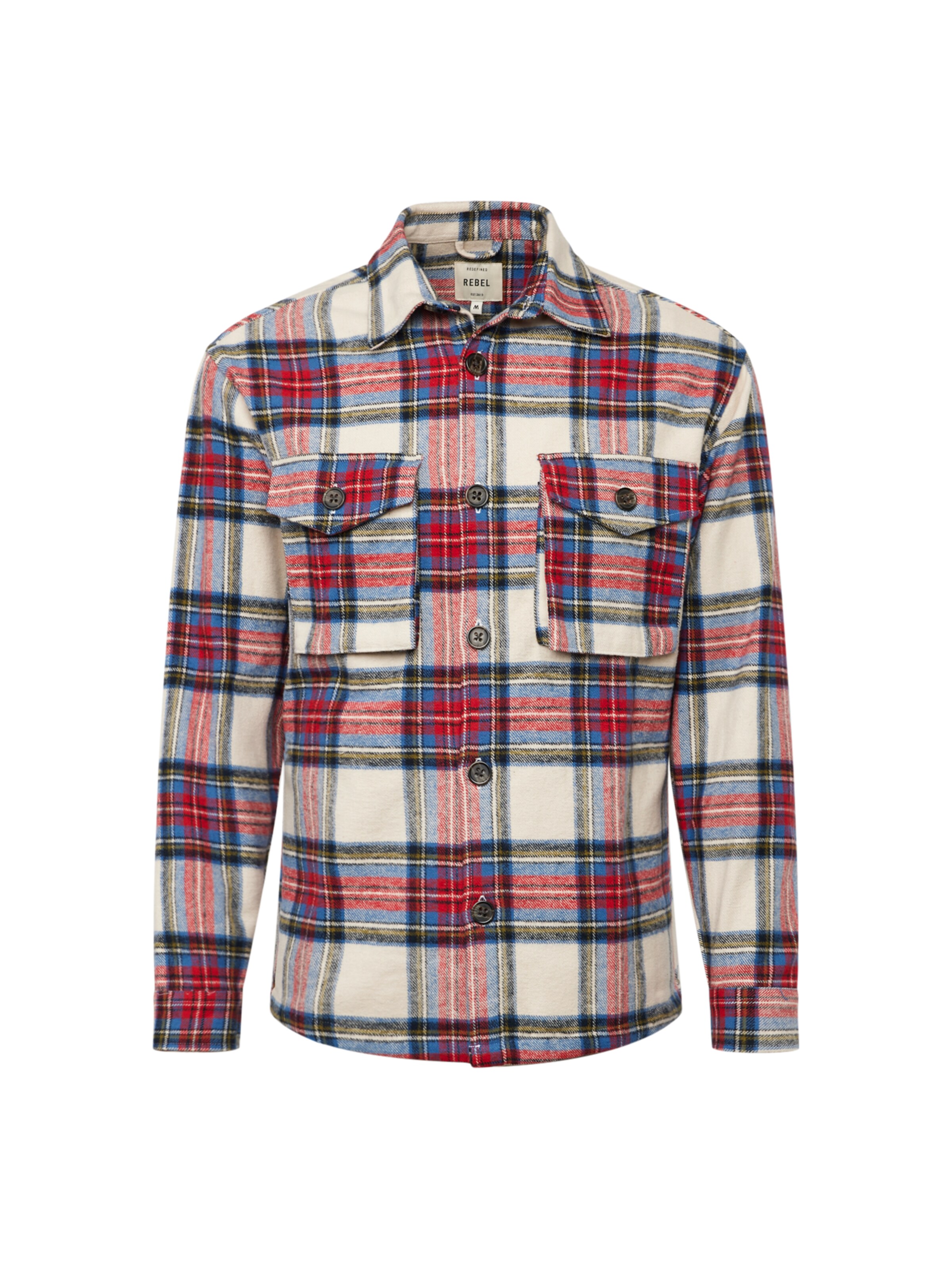 Redefined Rebel Regular fit Ing 'John' - piros: elől