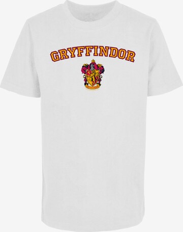 Maglietta 'Harry Potter - Hogwarts Gryffindor Crest' di ABSOLUTE CULT in bianco: frontale