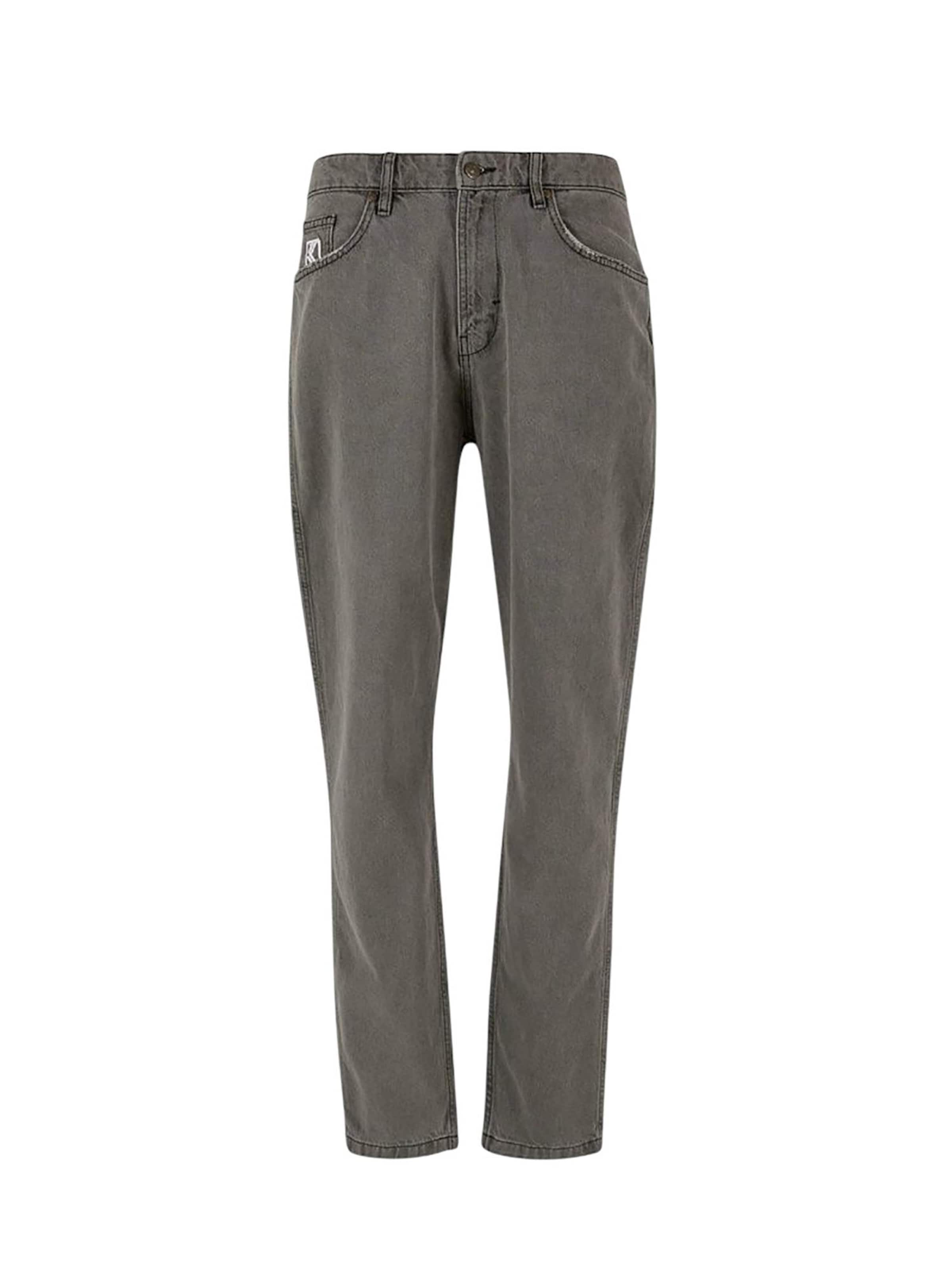 Karl Kani Regular Jeans 'Small' in Grey: front