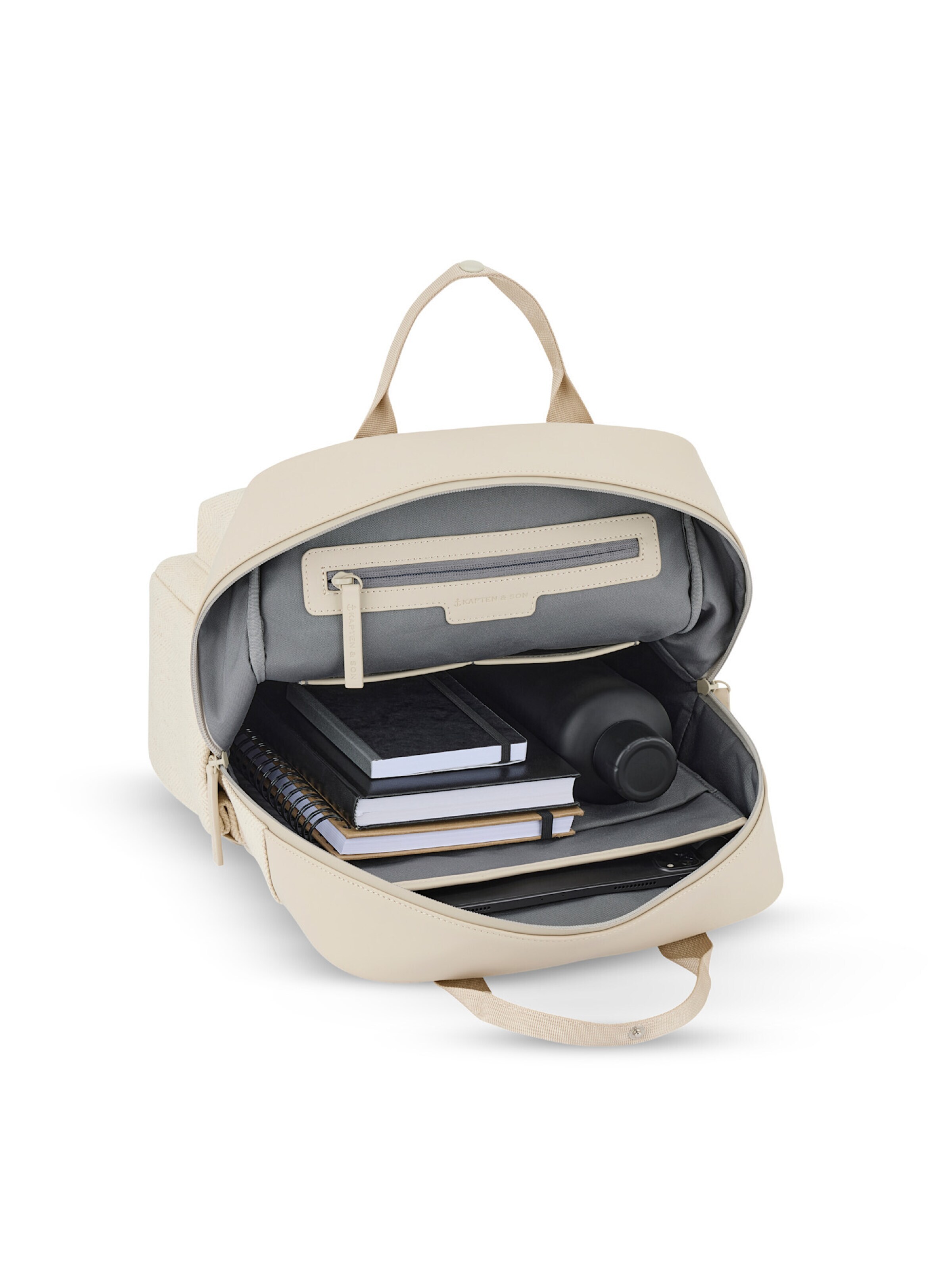 Kapten & Son Reppu 'Bergen Pro' värissä beige