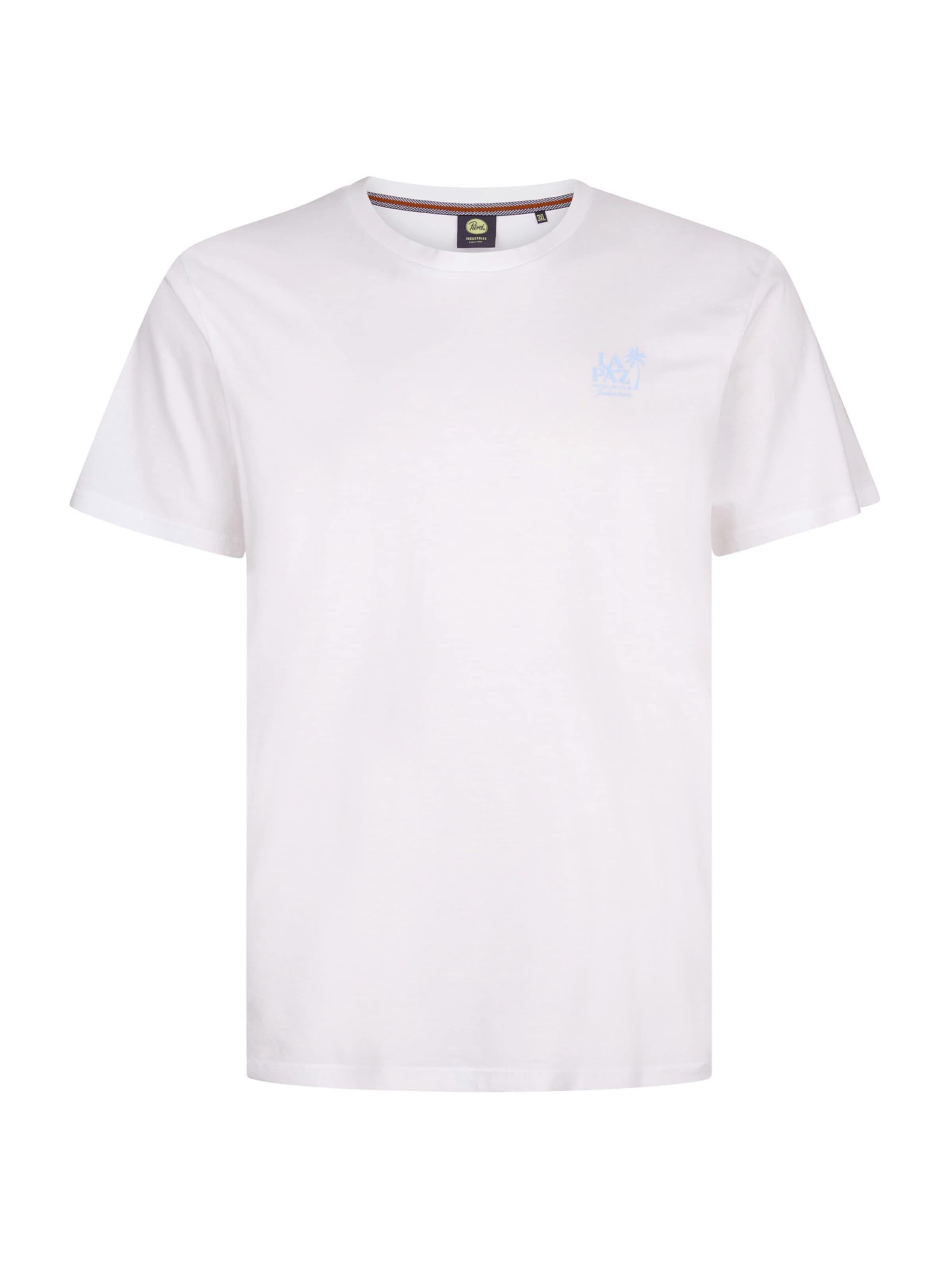 balts Petrol Industries T-Krekls: no priekšpuses