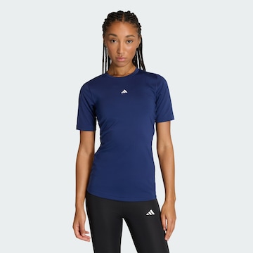 Maglia funzionale di ADIDAS PERFORMANCE in blu: frontale