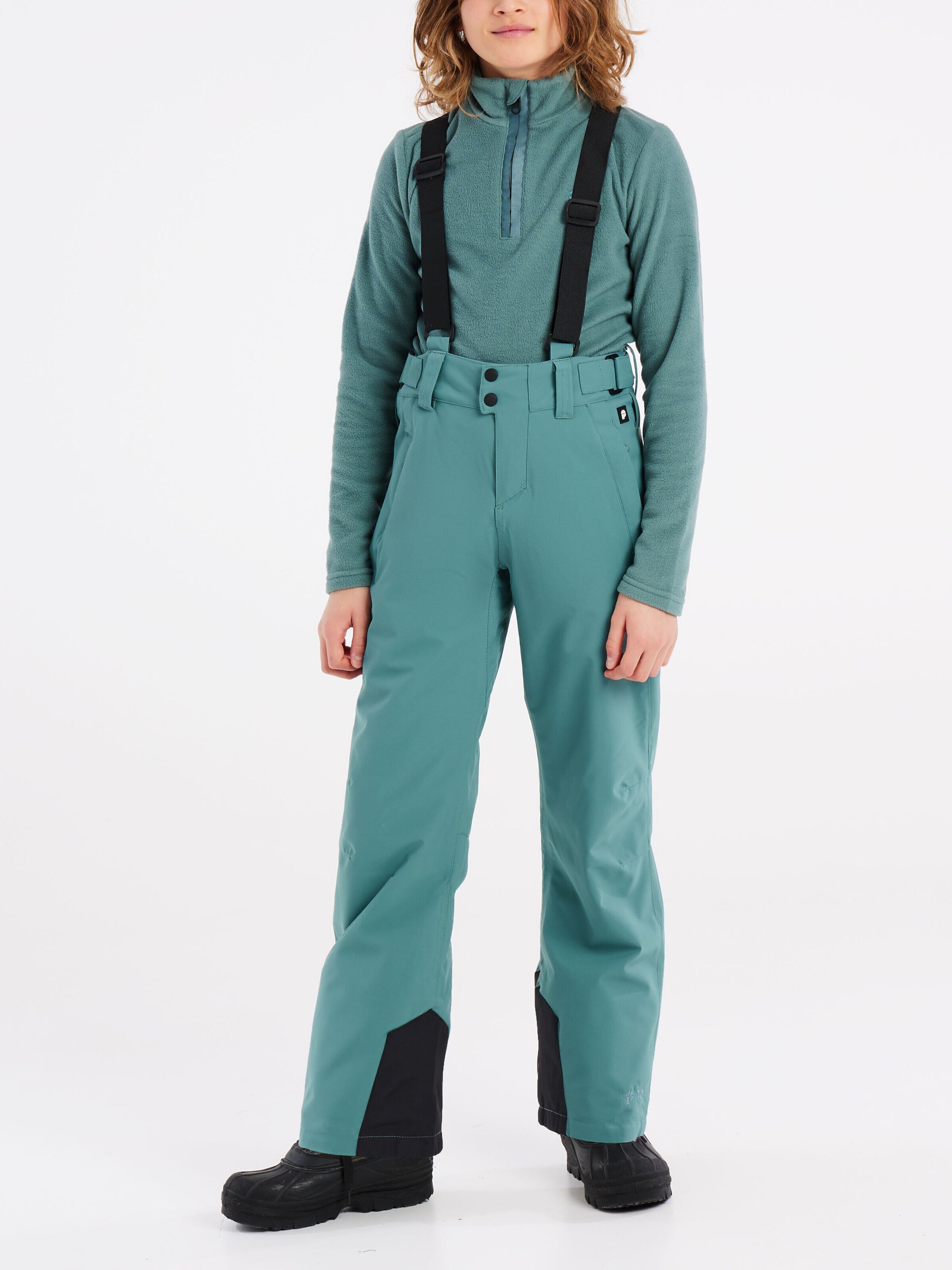 Regular Pantalon de sport 'BORK JR' PROTEST en vert : devant