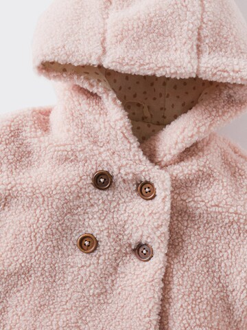 MANGO KIDS Coat in Pink