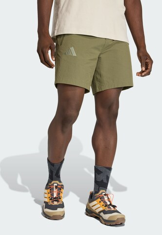 ADIDAS TERREX - regular Pantalón deportivo 'Xperior Clima365' en verde: frente