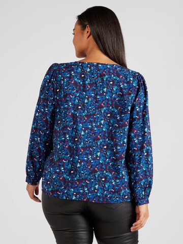 EVOKED Blouse 'ZUGO WILO' in Blue