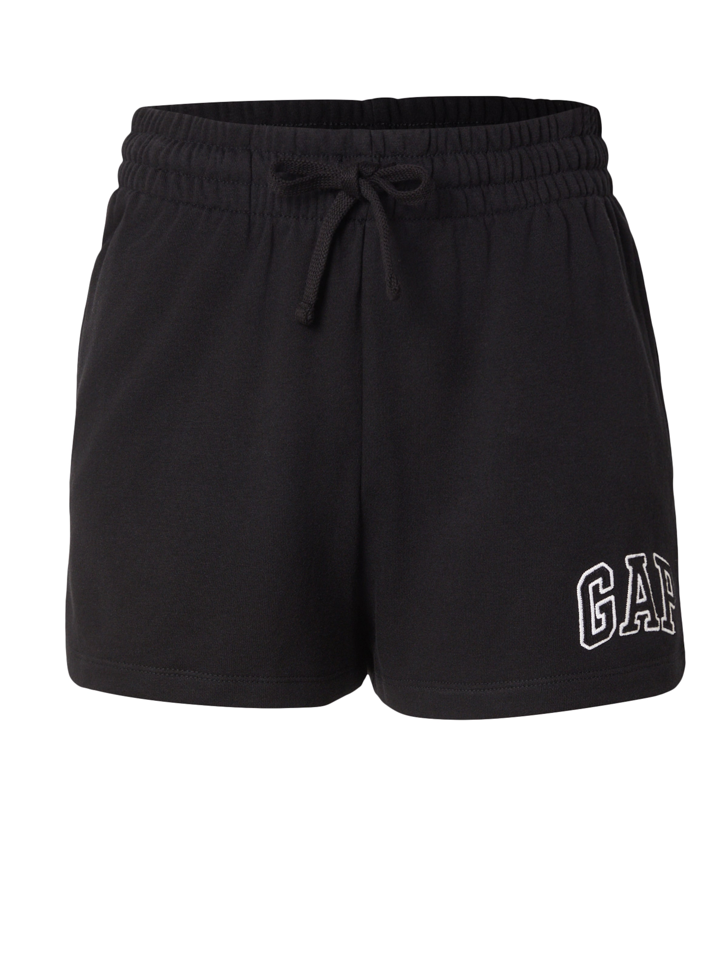GAP Loosefit Shorts 'HERITAGE' in Schwarz: Vorderseite