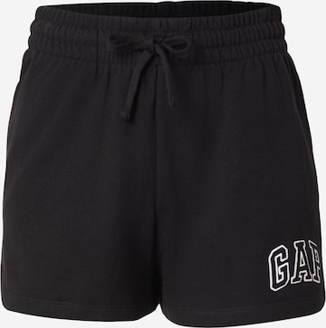 melns GAP Vaļīgs piegriezums Bikses 'HERITAGE': no priekšpuses