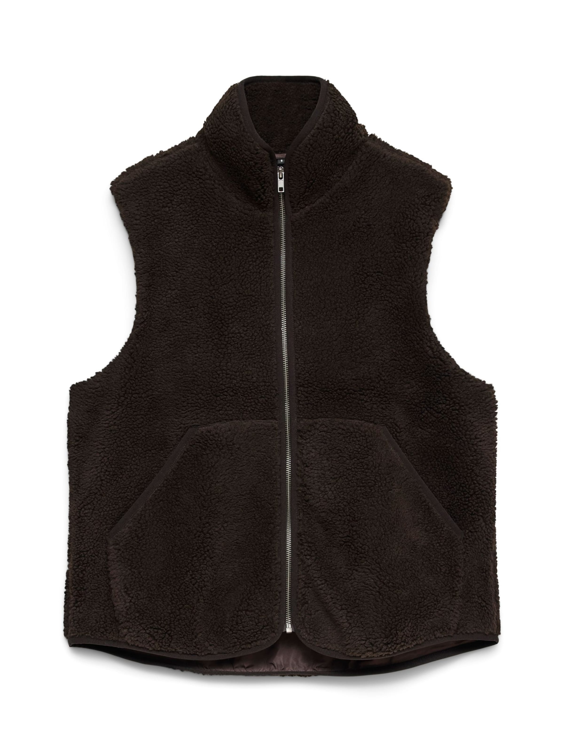Gilet 'VMJosefine' di VERO MODA in marrone: frontale