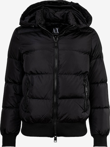 ARMANI EXCHANGE Talvitakki 'Down' värissä musta: etupuoli