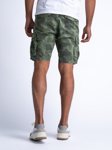 Regular Pantalon cargo Petrol Industries en vert