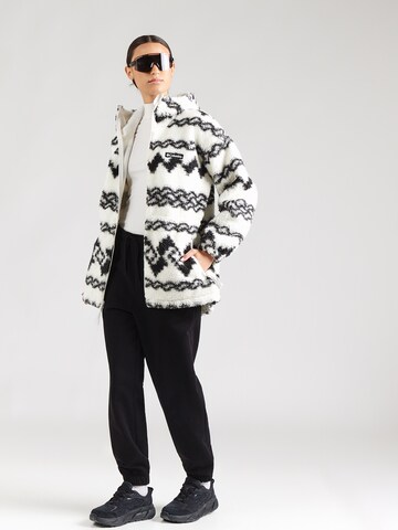 Giacca di pile funzionale 'Rare Escape' di COLUMBIA in bianco