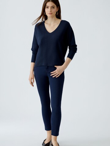 OUI Pullover 'Freyja' in Blau: Vorderseite