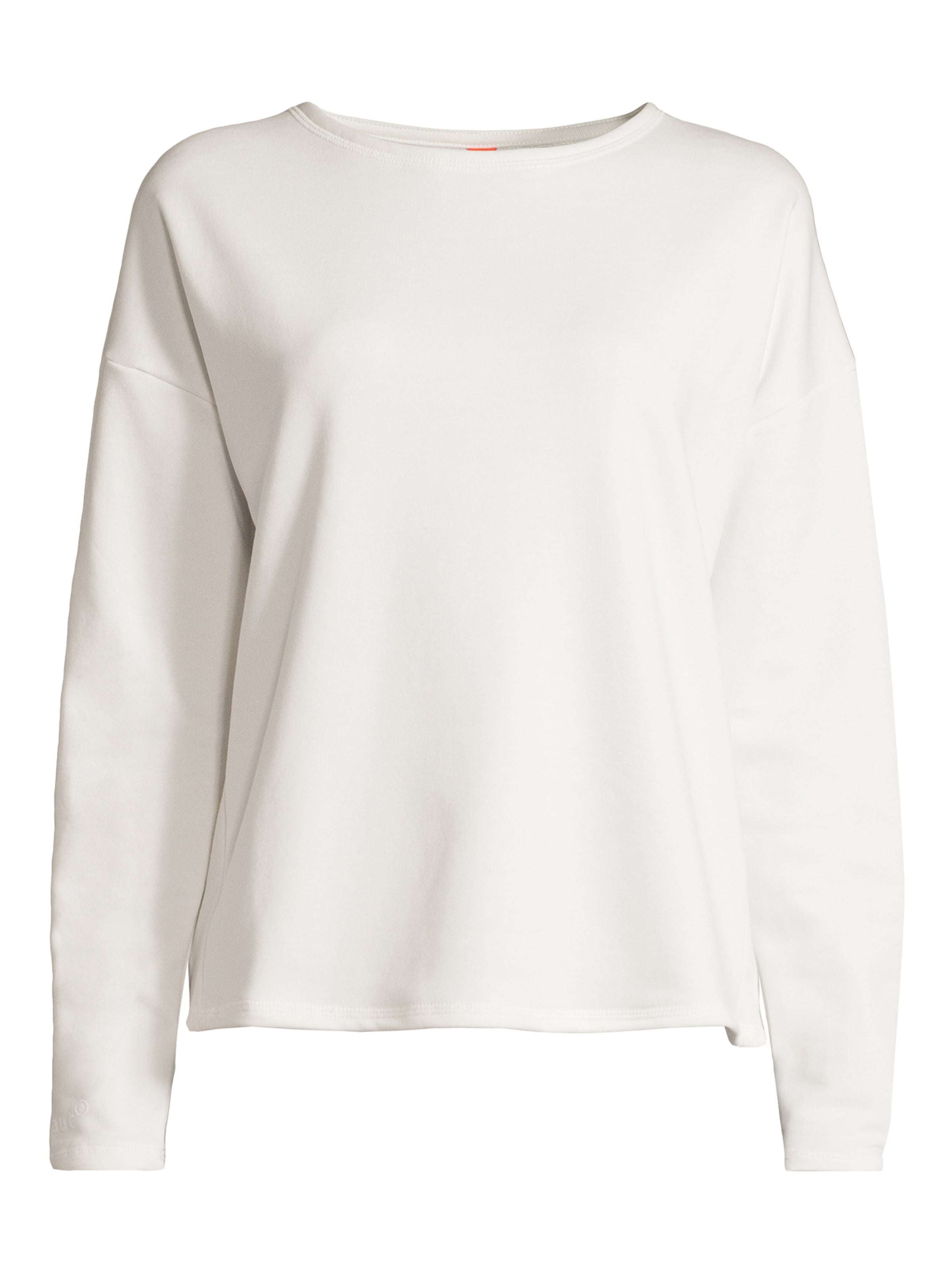 salzhaut Sweatshirt 'Wiede - Koll' in White: front