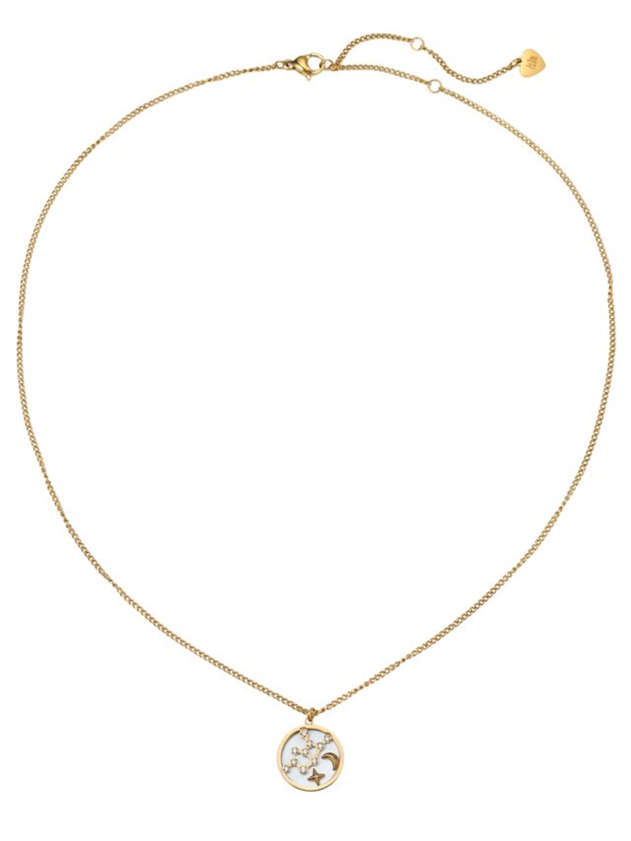 Hey Happiness - Cadena 'Radiant Virgo' en oro