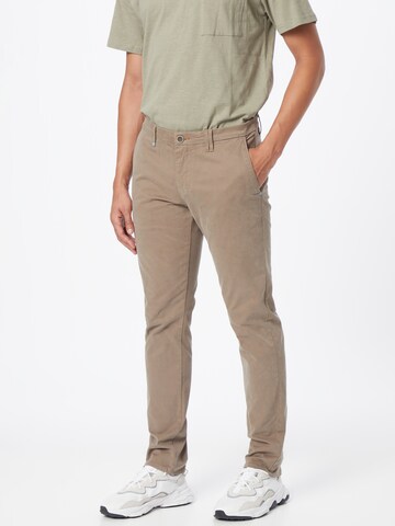 No Excess - regular Pantalón chino en beige: frente