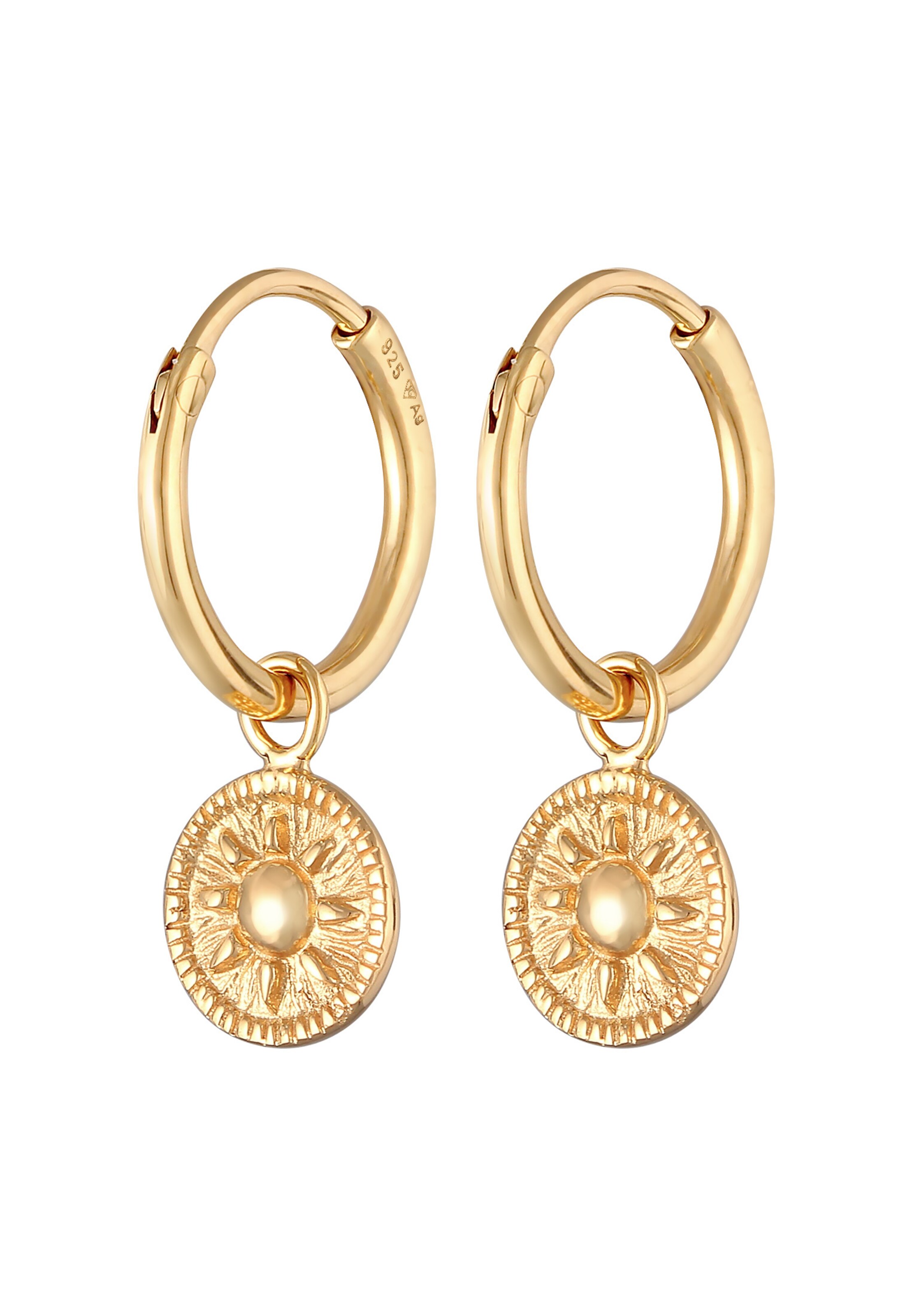 ELLI Oorbellen in Goud: voorkant