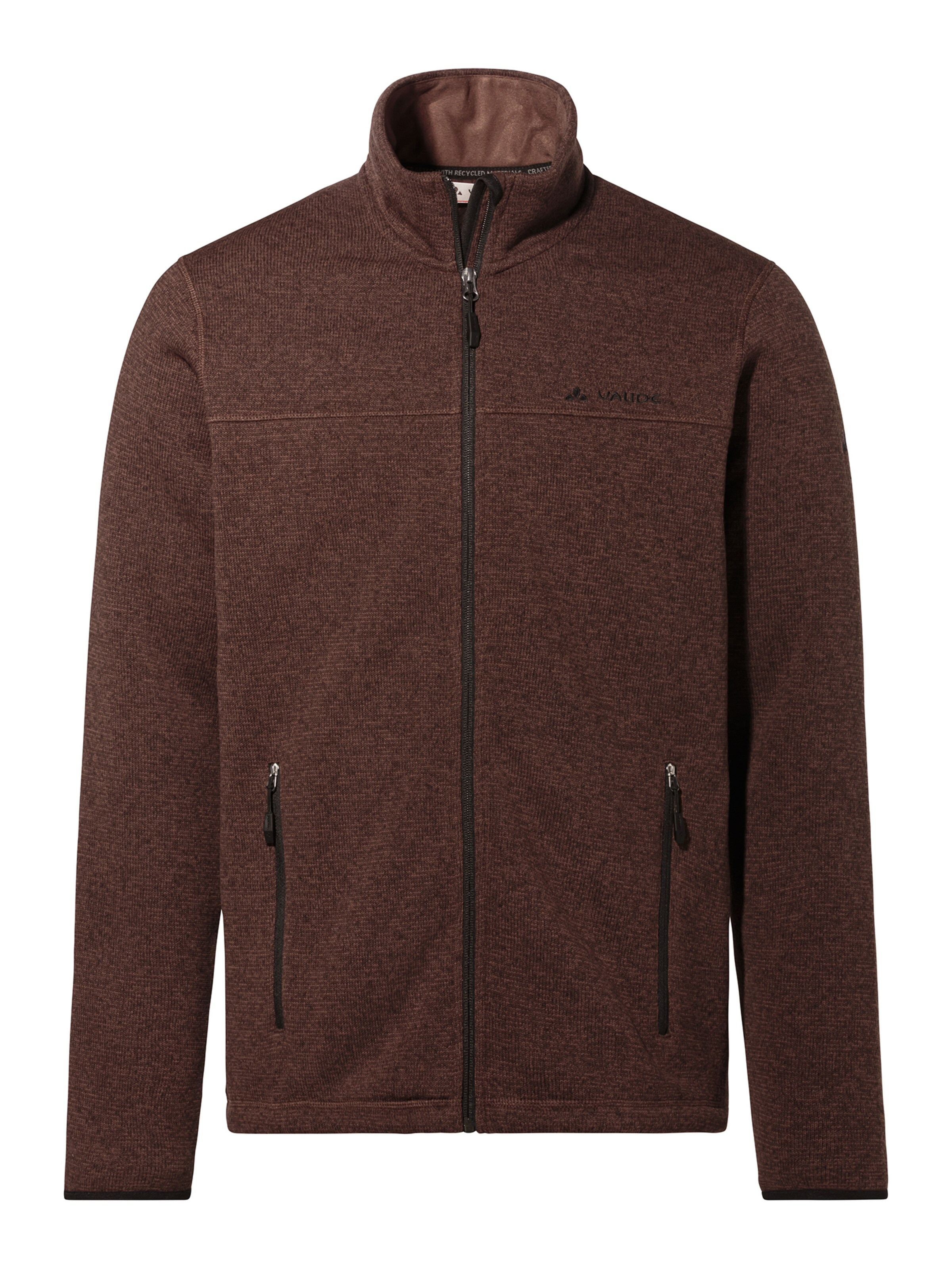 VAUDE Outdoorjacke 'Rienza' in Braun: Vorderseite